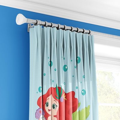 Παιδική Κουρτίνα Γοργόνα με Μπλε Φόντο