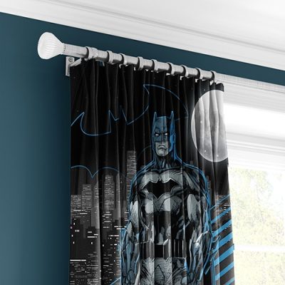Παιδικές Κουρτίνες με Σούπερ Ήρωα και Ουρανόξυστες - Κουρτίνα με Πολυθεσική Τρέσα